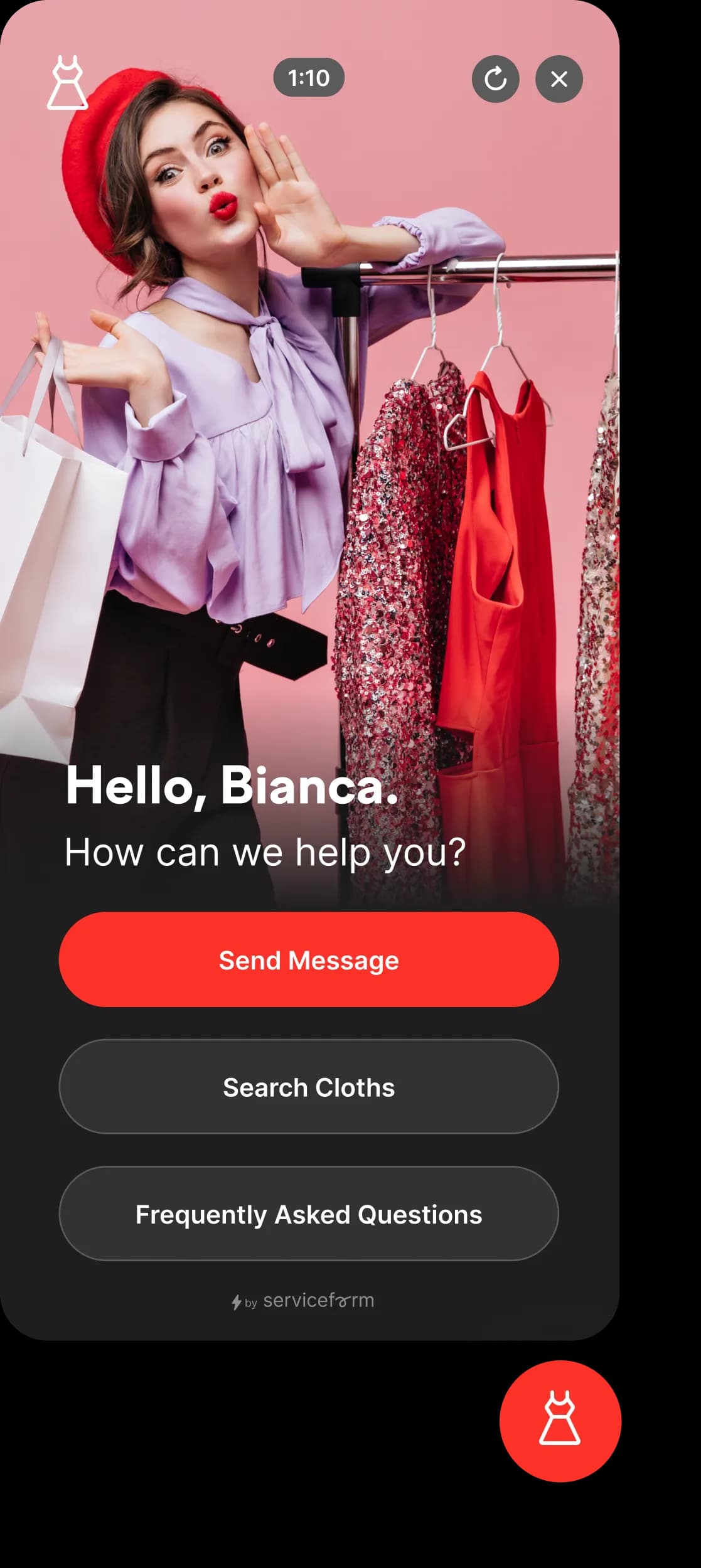 Hero chatbot image 1