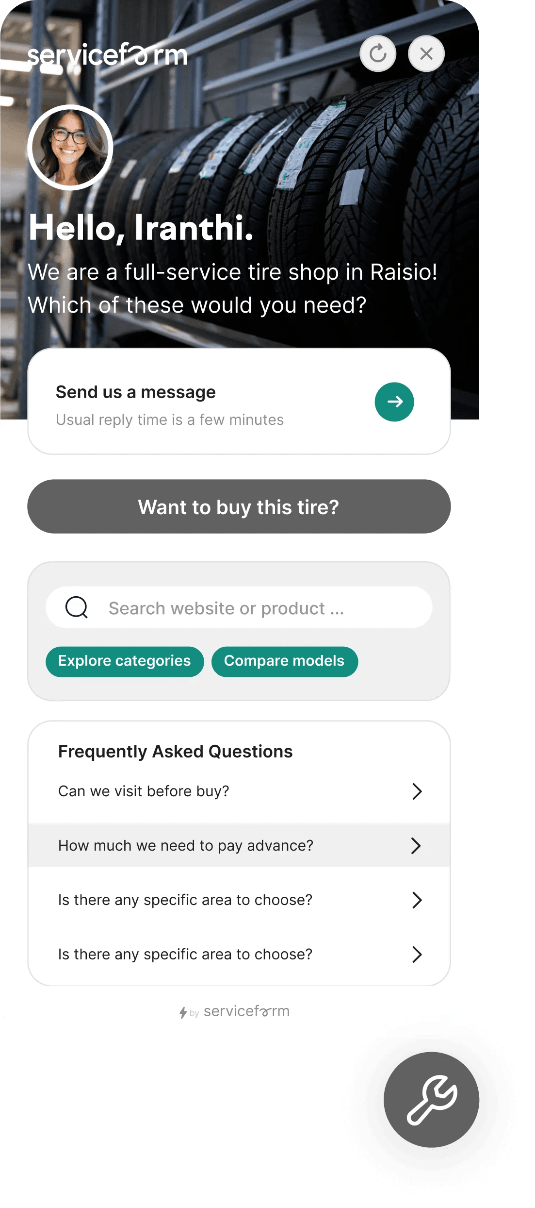 Ecommerce chatbot 4