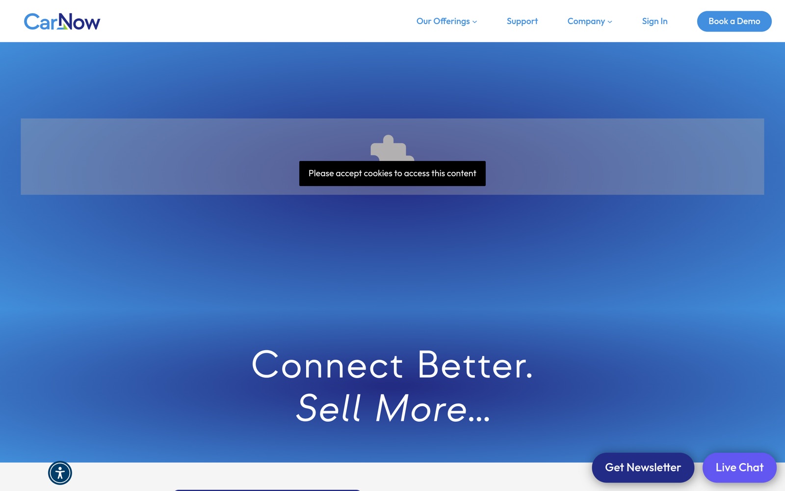 CarNow homepage