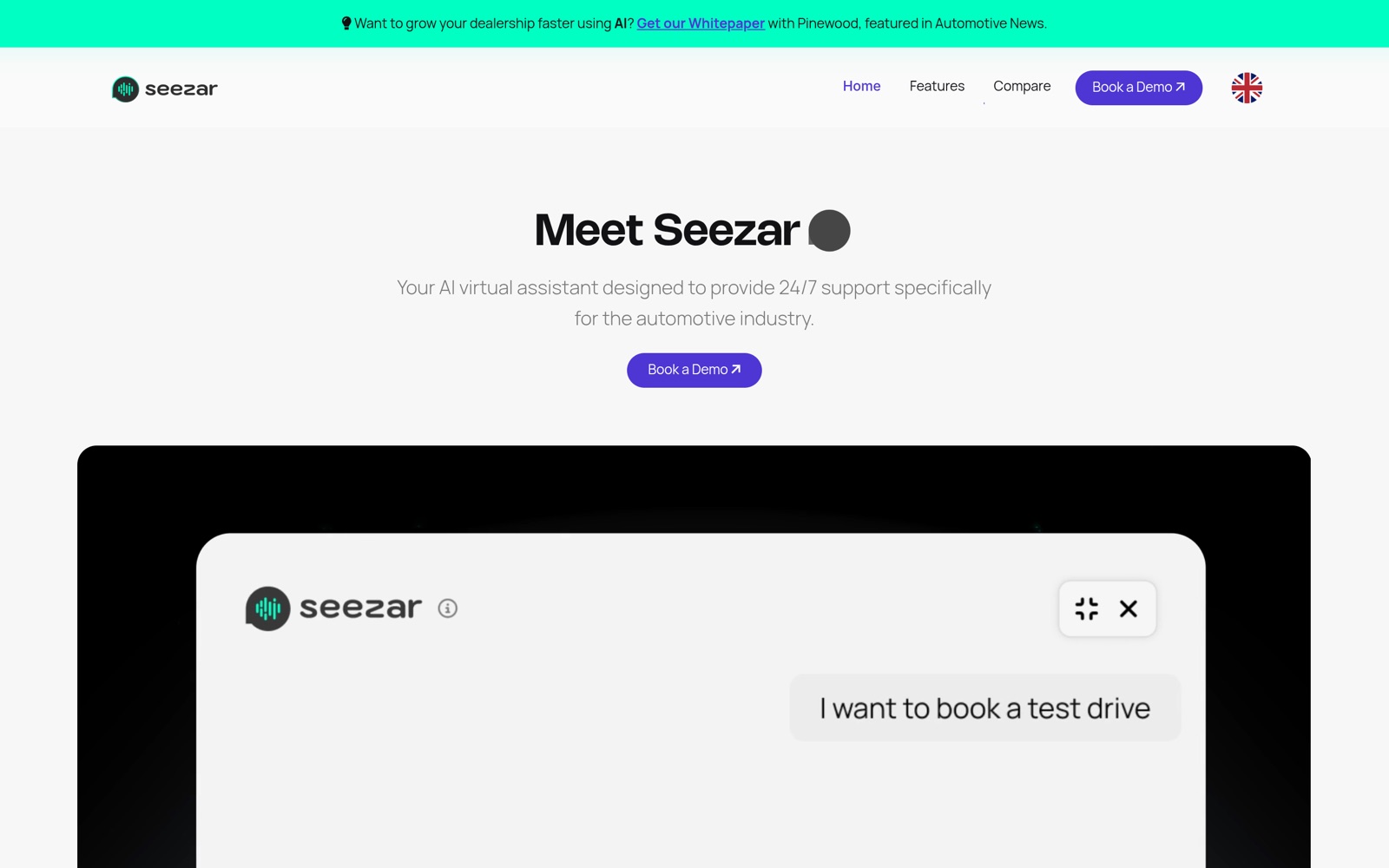Seezar homepage