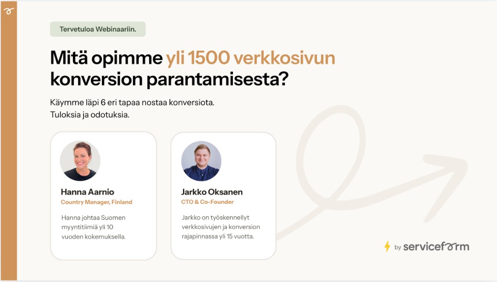 Analysoimme 1500 verkkosivua: nämä asiat ratkaisevat konversion
